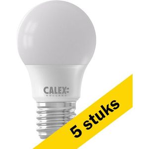 5x Calex LED lamp E27 | Peer A55 | Mat | 2200K | 2.8W (22W)