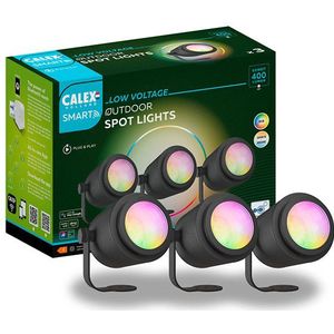 Calex slimme prikspots | RGB + 3000-6500K | 400 lumen | 24V | 3 stuks