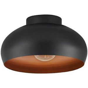 Eglo Plafondlamp E27 | Mogano 2 | Ø 28 cm | IP20 | Zwart/Koper