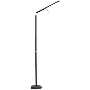 Trio Filigran vloerlamp zwart 6W