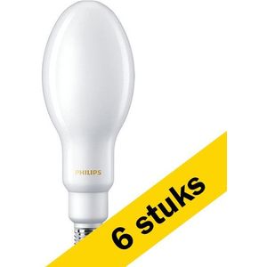 6x Philips TrueForce LED E27 | HPL | 4000K | 4000 lumen | 26W (125W)