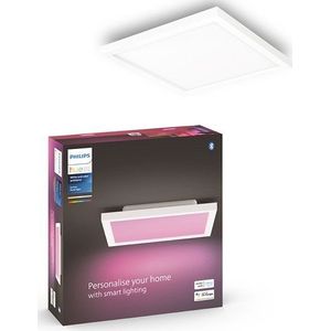 Philips Hue Surimu - paneellamp - wit en gekleurd licht - wit - vierkant