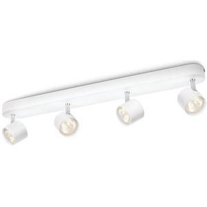 Philips Led opbouwspot | Rond | myLiving Star | Wit | 4x 4.5W