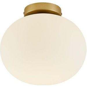 Nordlux Alton - Plafondlamp - Messing/Wit - E27