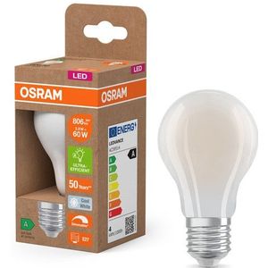 Osram LED lamp E27 | Peer A60 | Mat | 4000K | Dimbaar | 3.8W (60W)