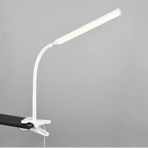 LED Klemlamp | Nevada | Rond | 2700-6500K | Wit | IP20 | 33W | Trio Lighting