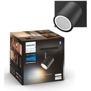 Philips Hue Runner 1-Spot opbouwspot White Ambiance Zwart