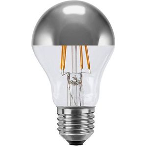 Segula LED lamp E27 | Peer A60 | Filament | Kopspiegel | Zilver | 2700K | Dimbaar | 3.2W (26W)