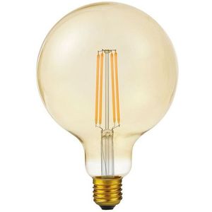 123led LED lamp E27 | Globe G125 | Filament | Goud | 2200K | Dimbaar | 8W (60W)