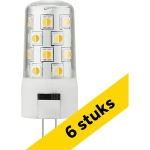 6x 123led G4 LED capsule | SMD | Helder | 3000-6500K | Dimbaar | 3W (28W)