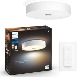 Philips Hue Fair Plafondlamp - White Ambiance - Wit - Bluetooth - Incl. 1 Dimmer Switch