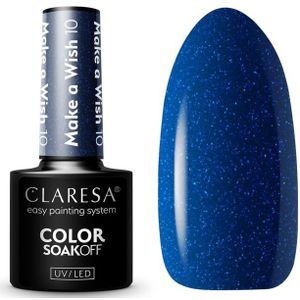 Claresa - Make A Wish 10 - Gellak - Donker Marineblauw - 5ml