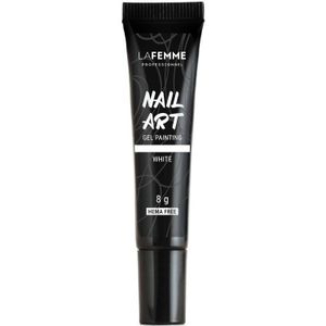 La Femme Painting Gel Bianco 02 – witte nail art gel 8 g