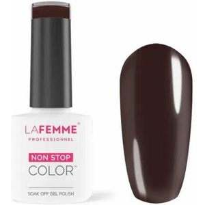 La Femme Gel Polish H187 Dark Chocolate – HEMA-vrij & Langhoudend