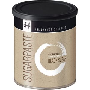 Sugarpaste Black | Body Sugaring | can 800 ML | 100% Biologisch, 100% Natuurlijk