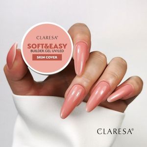 Claresa Soft & Easy Buildergel  UV/LED |SKIN COVER I Nailstyling