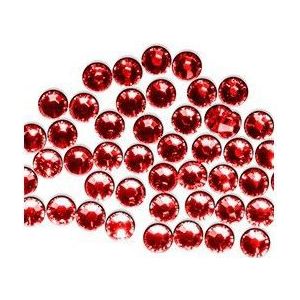 Swarovski-kristallen: Red, voor nageldecoratie