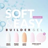 Claresa Soft & Easy Buildergel  UV/LED |MILKY WHITE  Nailstyling |