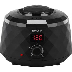 IWAX - Diamond Tech Wax Heater - Zwart - 400 ml - Digitaal