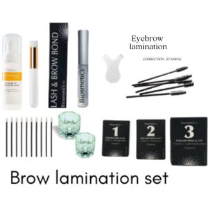 Brow Lamination set | Intensive Brows & Lashes  | Wenkbrauwstyling