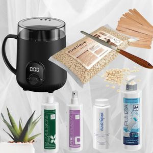 Ontharingswax - Face Waxing Set - Inclusief Voorbereidende en Huidverzorgende Producten