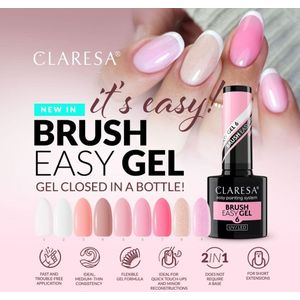 EASY BRUSH GEL - Gel Met Penseel - In Flesje - Voor Nagelreconstructies