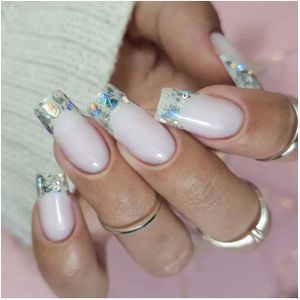 Claresa - Mega Star - Art Gel - Silver Flicker - 10 gram - Transparant