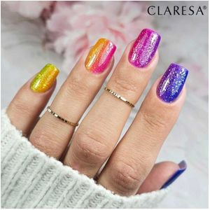 Claresa - Rainbow Jello Base Coat - Kobalt Blauw - 5ml - Nagellak