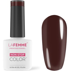 La Femme H408 gel polish – chocoladebruine nagellak 8g