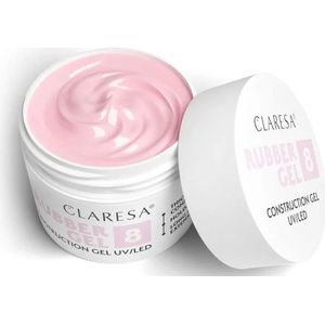 Claresa rubber gel 8 ballerina pink 12gr.