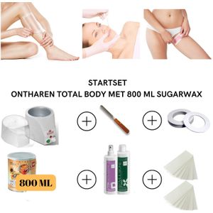 Sugar wax set 800  | stripwax | hypoallergeen ontharen