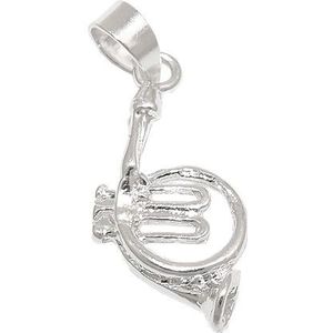 SIGO Anhänger, Instrument Horn, Silber 925