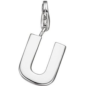 SIGO Einhänger Charm Buchstabe U 925 Sterling Silber Anhänger für Bettelarmband