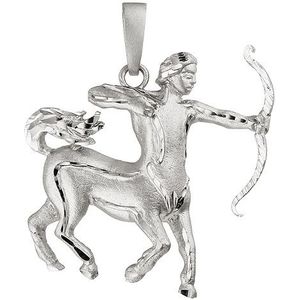 SIGO Anhänger Sternzeichen Schütze 925 Sterling Silber teil matt Sternzeichenanhänger