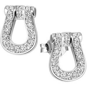 SIGO Ohrstecker 925 Sterling Silber 38 Zirkonia Ohrringe Silberohrringe