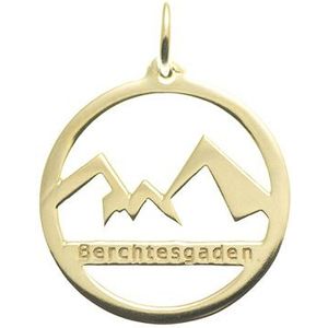 Goettgen Anhänger Watzmann Berchtesgaden 925 Silber vergoldet