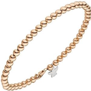 SIGO Armband Engel 585 Gold Rotgold Weißgold bicolor 19 cm Schutzengel