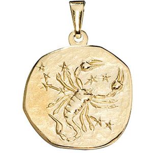 SIGO Anhänger Sternzeichen Skorpion 333 Gold Gelbgold Sternzeichenanhänger