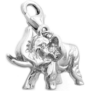 SIGO Charm, Elefant, Silber 925