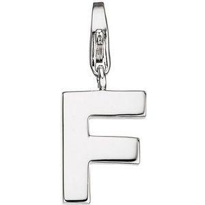 SIGO Einhänger Charm Buchstabe F 925 Sterling Silber Anhänger für Bettelarmband