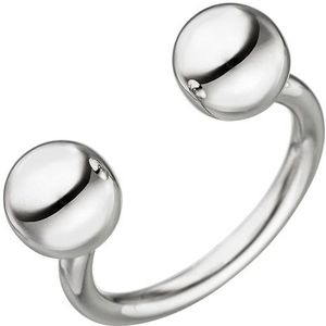 SIGO Damen Ring Kugel Kugeln 925 Sterling Silber Silberring Kugelring offen