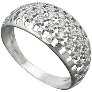 SIGO Ring, mit Zirkonia, Silber 925