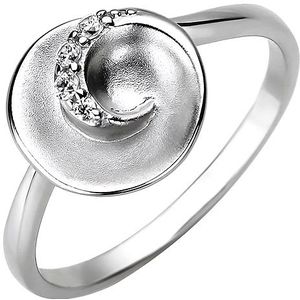 SIGO Damen Ring 925 Sterling Silber 4 Zirkonia Silberring