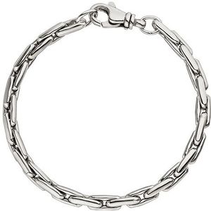 SIGO Armband 925 Sterling Silber rhodiniert 19 cm Silberarmband Karabiner