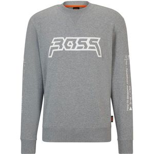 Boss Wegrafix 10257973 Sweater Grijs 3XL Man