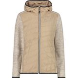 CMP - Damesjack - Hybride Donsjack - Zwart - Met Capuchon