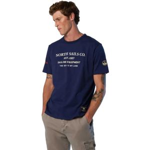 North Sails Graphic 693089 T-shirt Met Korte Mouwen