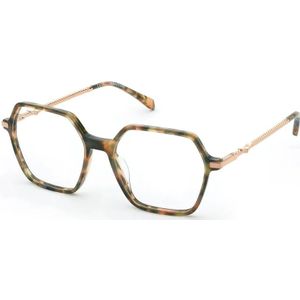 Zadig&Voltaire - VZV448 - Damesbril - Perzik Havana - Geometrisch Montuur