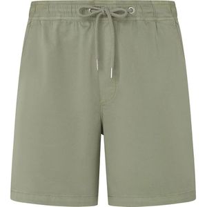 Pepe Jeans - PM801104 - Katoenen Bermuda - Groen - Relaxte Pasvorm