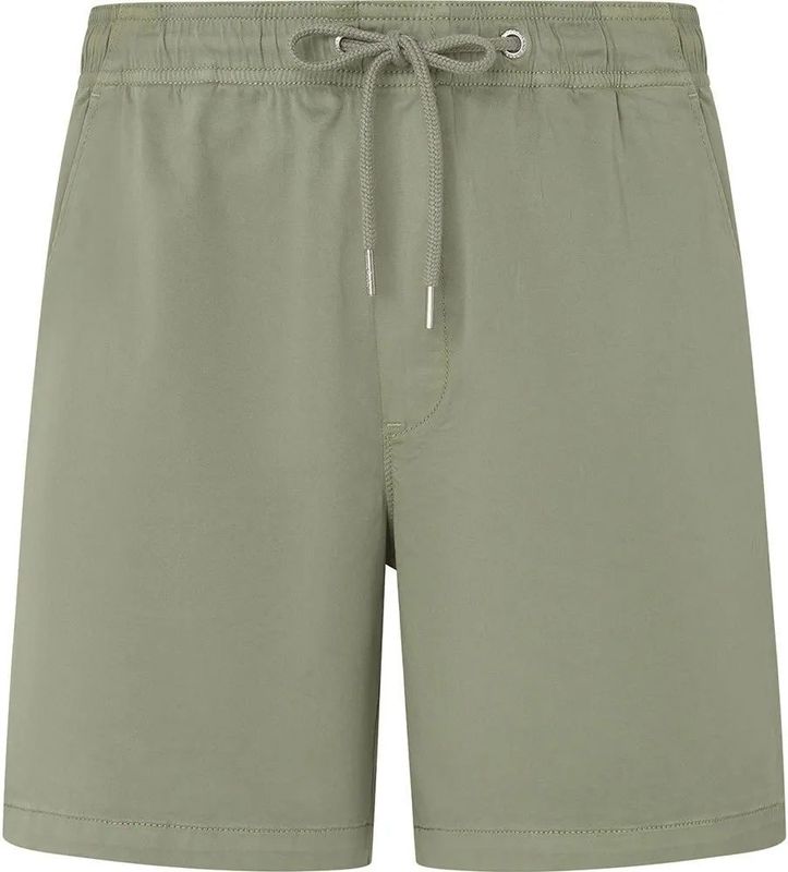 Pepe Jeans - PM801104 - Katoenen Bermuda - Groen - Relaxte Pasvorm